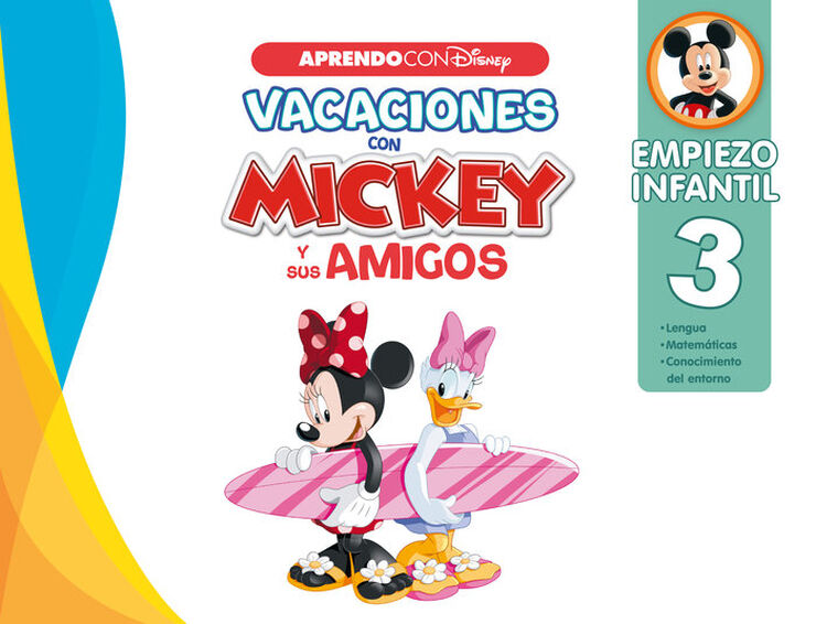 Vacaciones con Mickey y Sus Amigos. Empiezo Infantil 3 Cliper