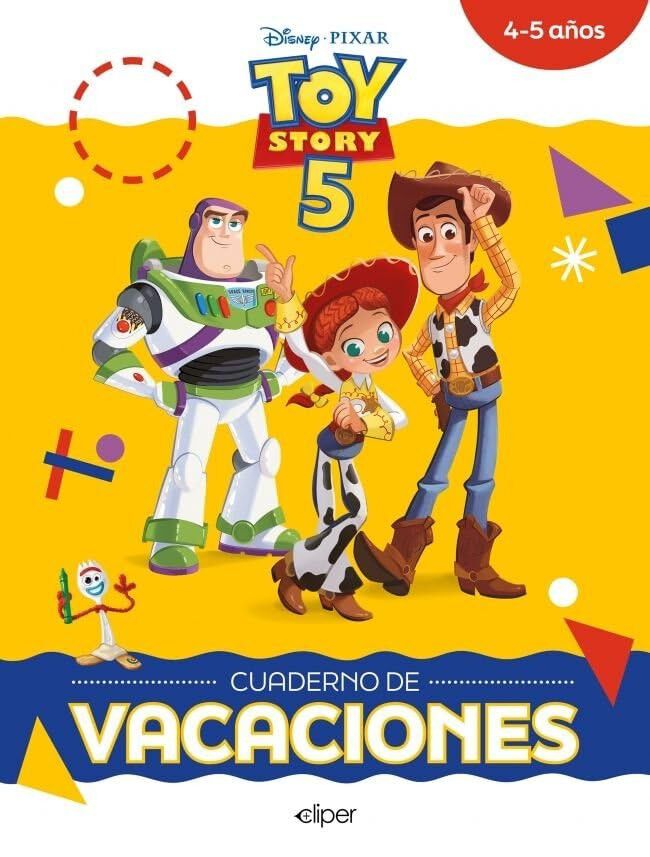 Toy Story 5. Cuaderno de vacaciones (4-5 a&ntilde;os) (Disney. Cuaderno de vacaciones)