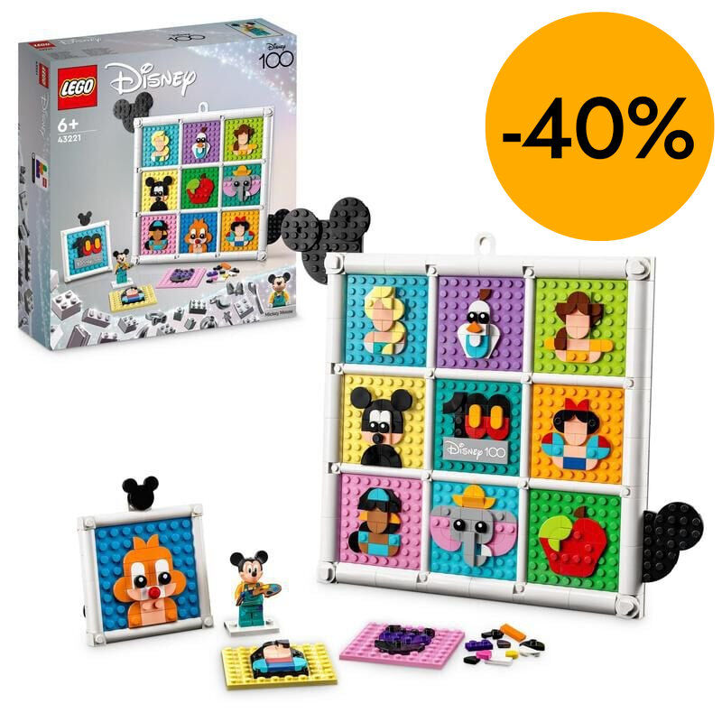 LEGO&reg; Disney 100 A&ntilde;os de Icones de l'Animaci&oacute;n Disney 43221