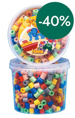 Mosaico Hama Maxi 600 piezas colores verano