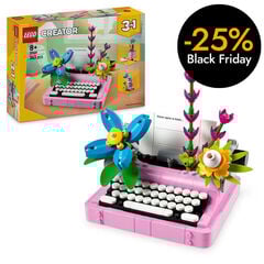 LEGO® LEGO Creator Màquina d’Escriure amb Flors 31169