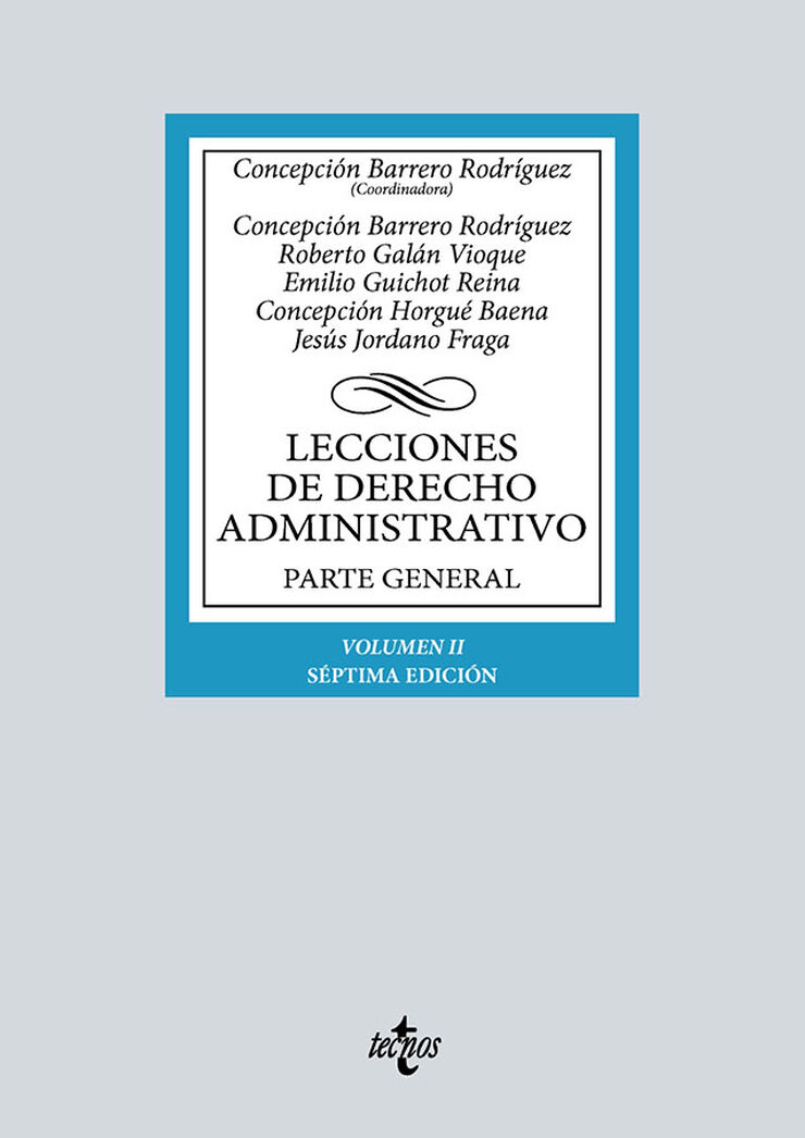 Lecciones de Derecho Administrativo