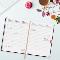Agenda Finocam 18M Mara Y10 Sem/Vista Vertical Multiling&uuml;e 2026-27 Pretty