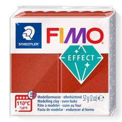 Pasta modelar Fimo Effect 57g metal cobre
