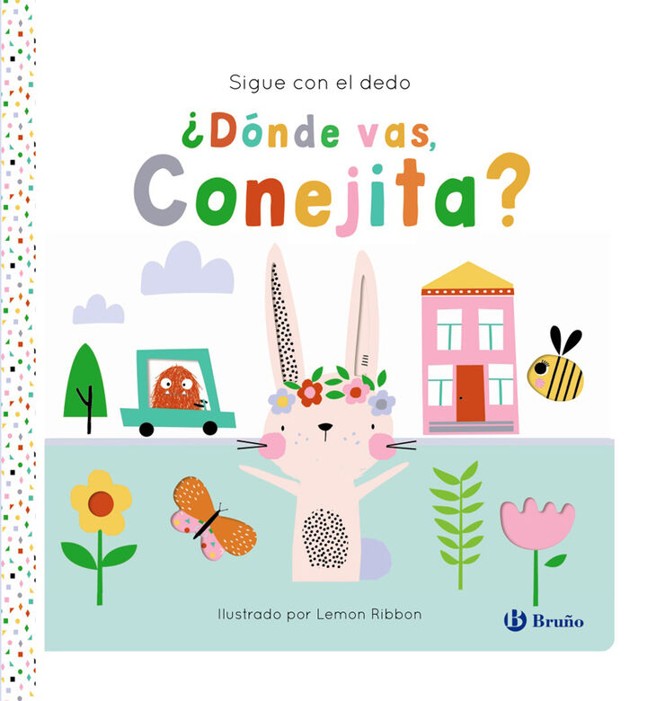 Sigue con el dedo. &iquest;D&oacute;nde vas, Conejita?