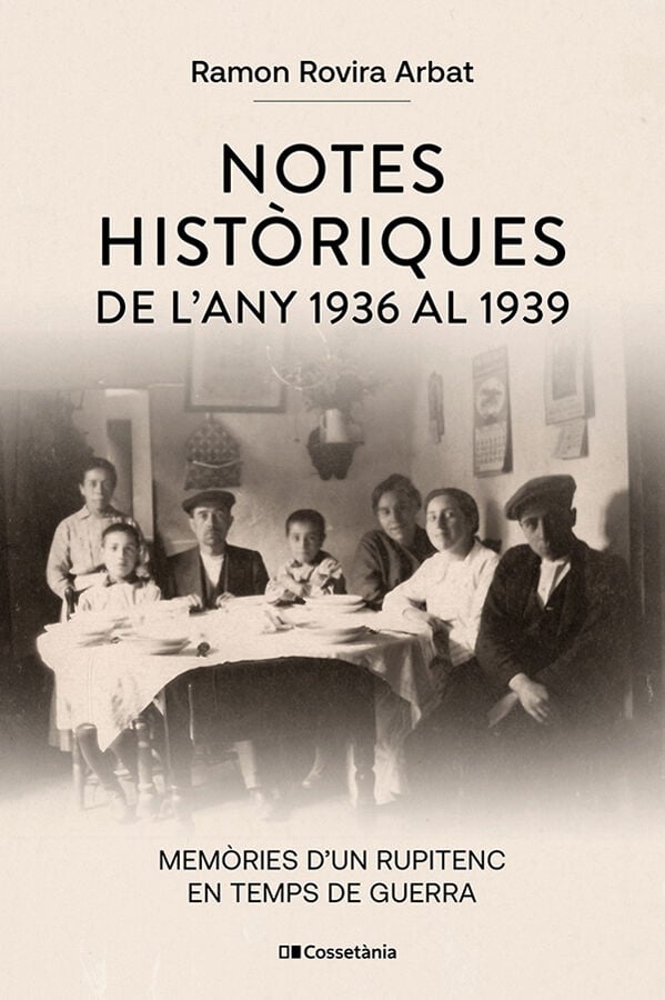 Notes hist&ograve;riques de l'any 1936 al 1939