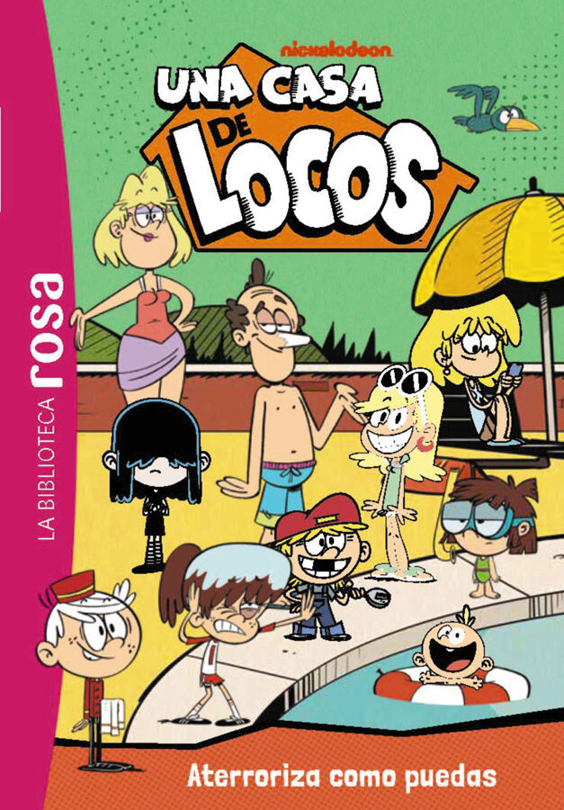 La Biblioteca Rosa. Una casa de locos, 14. Aterroriza como puedas