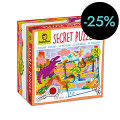 Secret Puzle - Dinosaures