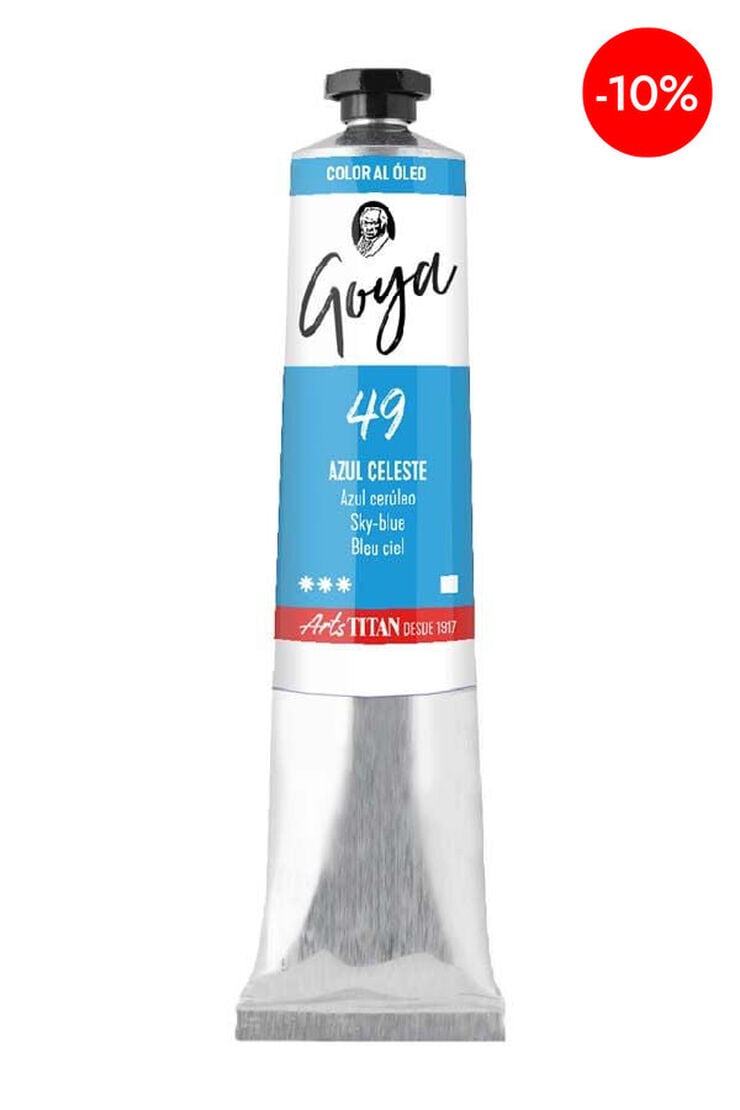 Pintura a l'oli Goya 20ml blau cel