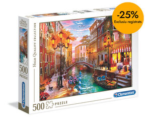 Puzle 500 piezas Atardecer Venecia