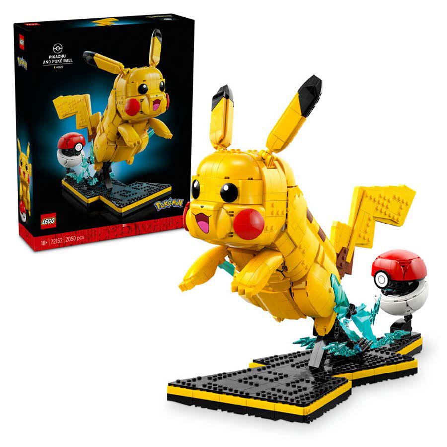 LEGO&reg; Pok&eacute;mon Pikachu y Pok&eacute; Ball 72152