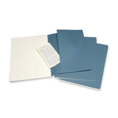 Pack 3 Llibretes Moleskine P Blau Enèrgic Llis