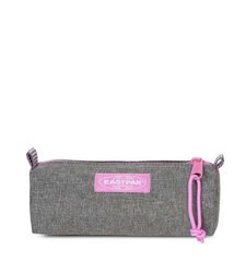 Estuche Eastpak Benchmark single grey/pink