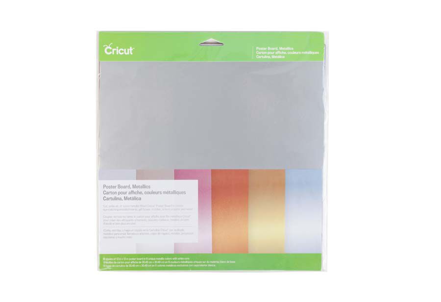Cartulinas met&aacute;licas 6 hojas
