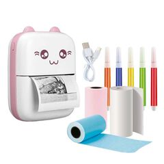 Impresora Mini Funny Kawai rosa