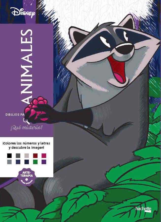 &iexcl;Animales! Disney. Dibujos para colorear, &iexcl;qu&eacute; misterio!