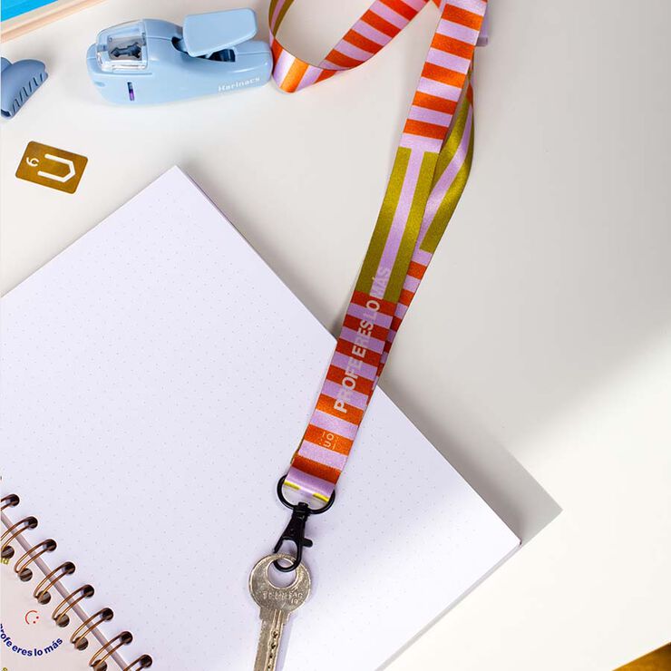 Lanyard UO ''Profe eres lo más''