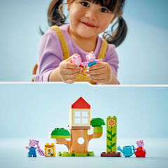 LEGO® DUPLO Peppa Pig Jardín y Casa del Árbol de Peppa Pig 10431