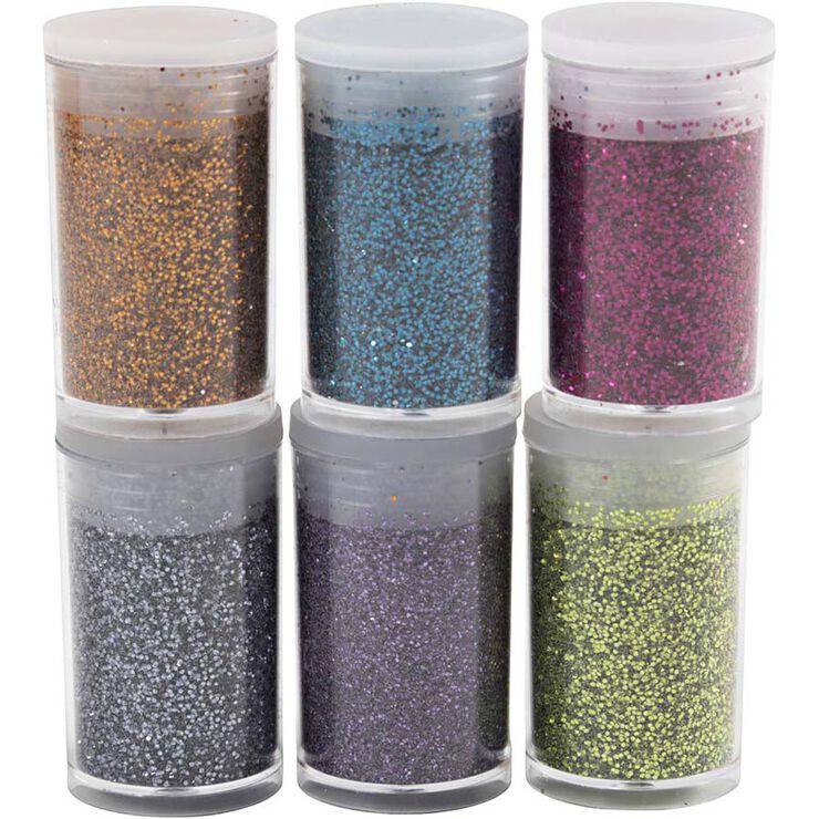 Bio Purpurina Creativ colores vivos 7ml 6u