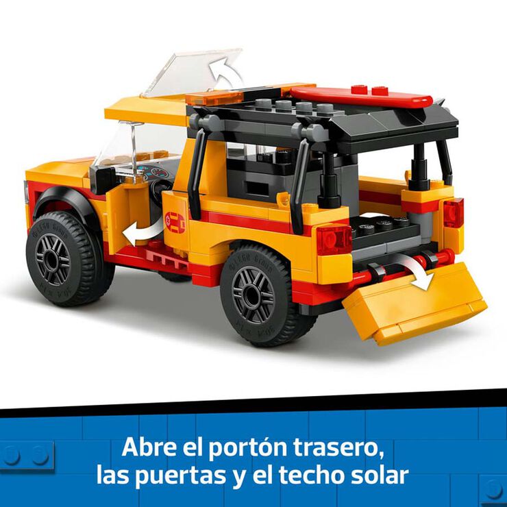 LEGO® LEGO City Furgoneta de Rescate del Socorrista 60453