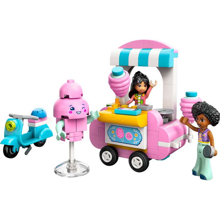 LEGO® LEGO Friends Puesto de Algodón de Azúcar y Moto 42643