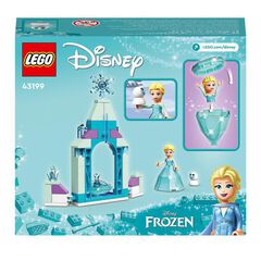 LEGO® Disney Patio del castillo de Elsa 43199