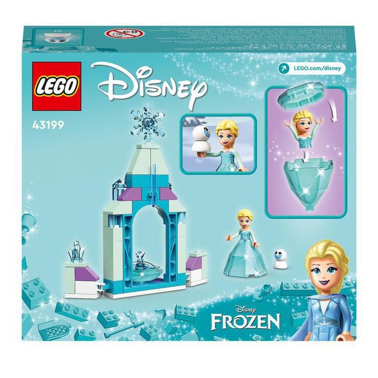 LEGO® Disney Patio del castillo de Elsa 43199