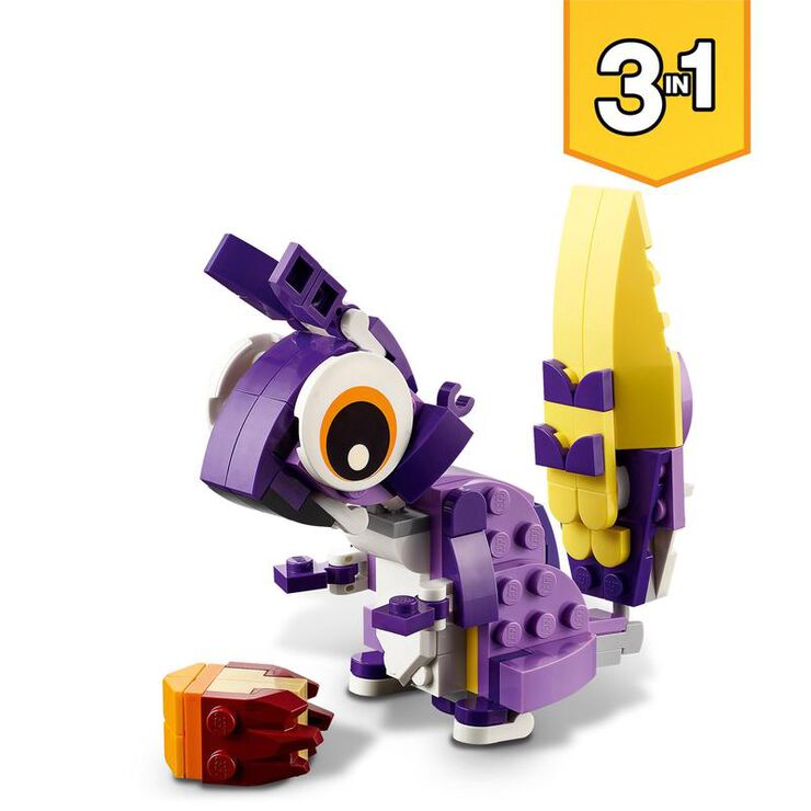 LEGO® Creator Criaturas fantásticas del bosque 31125