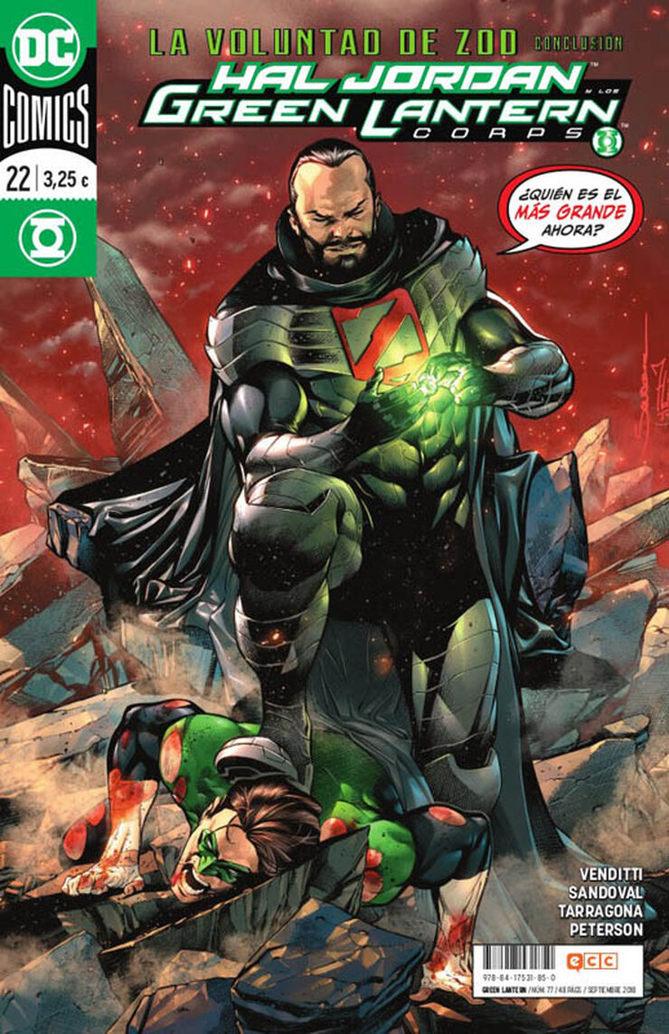 Green Lantern núm. 77/22 (Renacimiento)