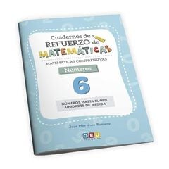 Cuaderno de refuerzo de matem&aacute;ticas. Matem&aacute;ticas comprensivas. C&aacute;lculo 6