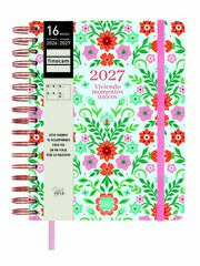 Agenda Finocam 16M Vitae 1/4 Sem/Vista Castellano 2026-27 Azul