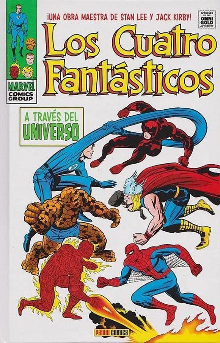 Reedición Marvel Gold Omnibus. Los Cuatro Fantásticos a traves del universo