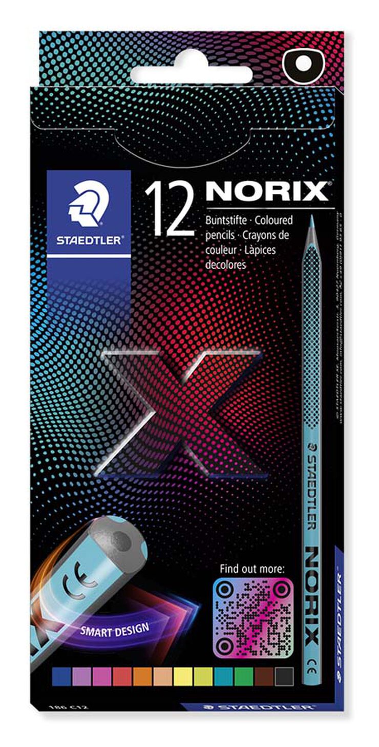 Lápices colores Staedtler Norix 12 colores