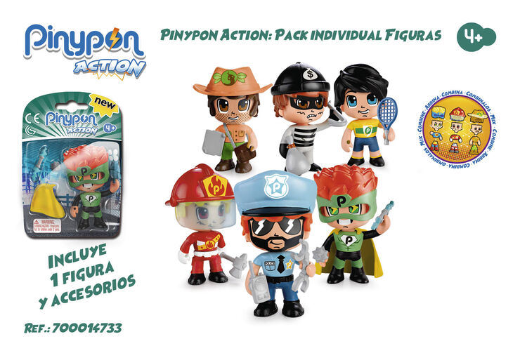 Figures Pinypon Action personatges