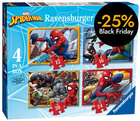 Puzle progressius 12-16-20-24 Spiderman