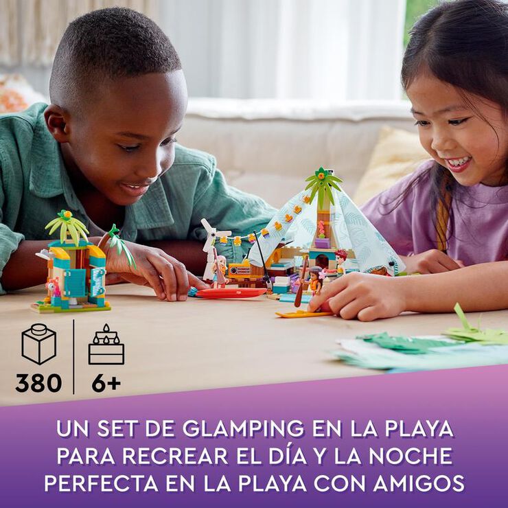 LEGO® Friends Glámping en la playa 41700