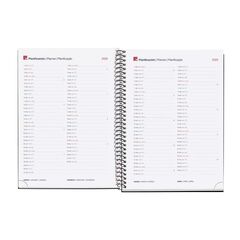 Agenda Espiral Miquelrius Plus setm/vista mult 2026 City gris