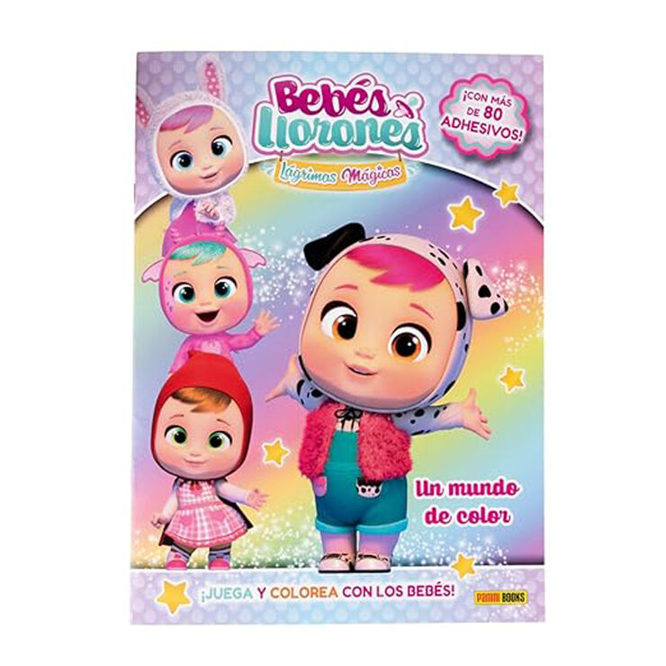 ¡Juega y Colorea con los bebés! Un mundo de color