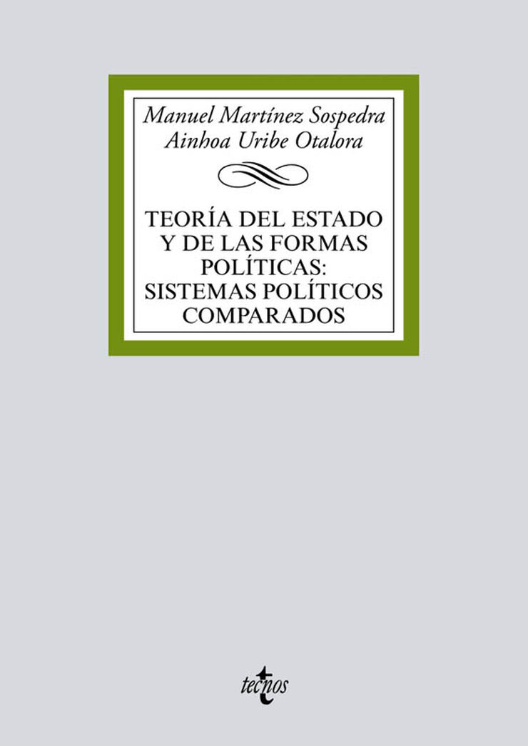 Teoría del Estado y de las formas políticas:sistemas políticos comparados
