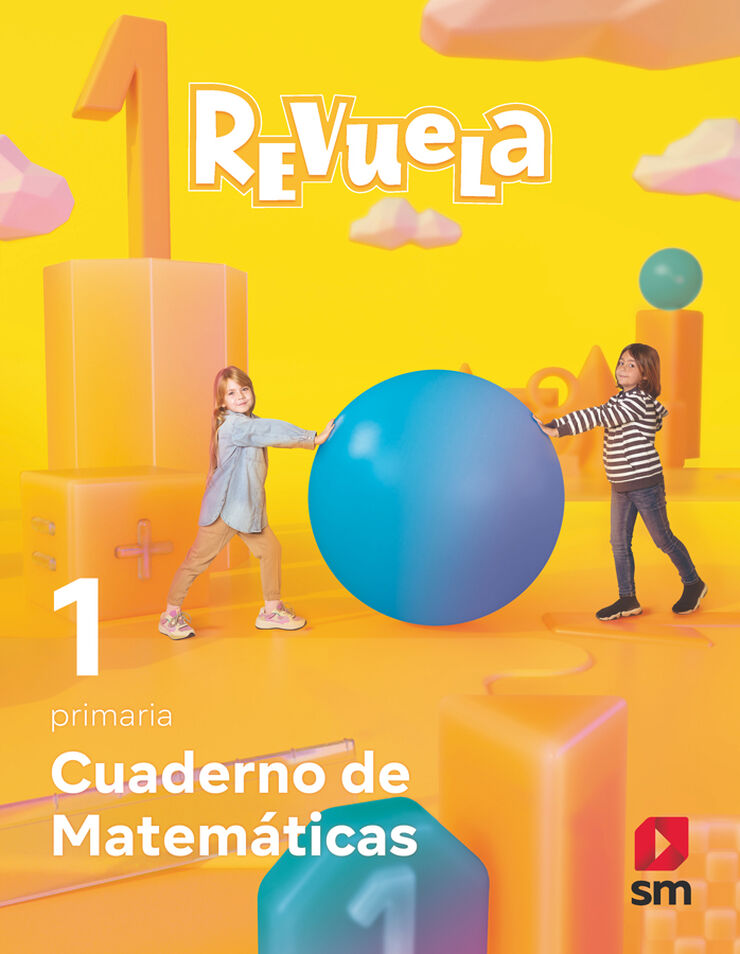 Cuaderno de Matemáticas. 1 Primaria. Revuela