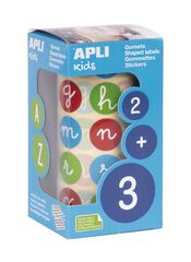 Gomets temàtics Abecedari minúscules rotlle 900u