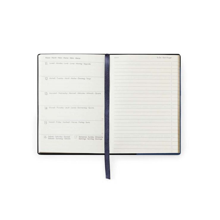 Agenda 18 Mesos Small Legami Sem/Vista Mul 23-24 Galactic Blue