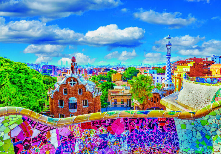 Puzle 1000 piezas Parque Güell