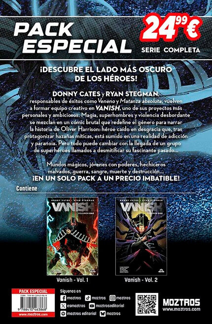 Vanish Pack especial - Serie completa