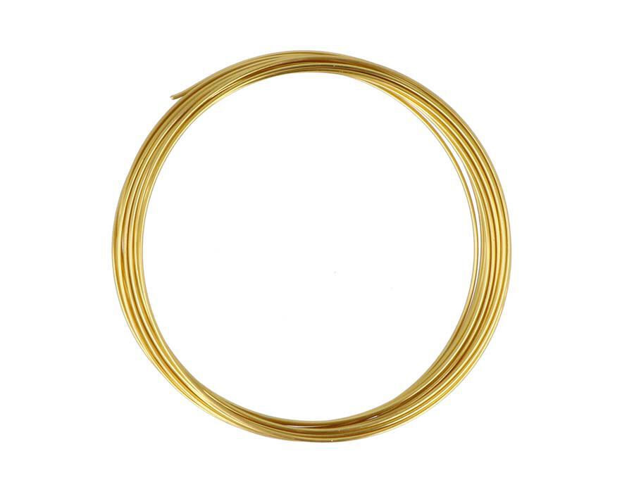 Hilo aluminio Innspiro 1,5mm 5m oro