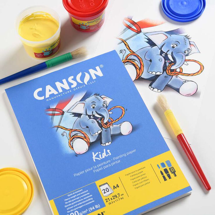 Bloc pintura Canson Kids A4 20 fulls