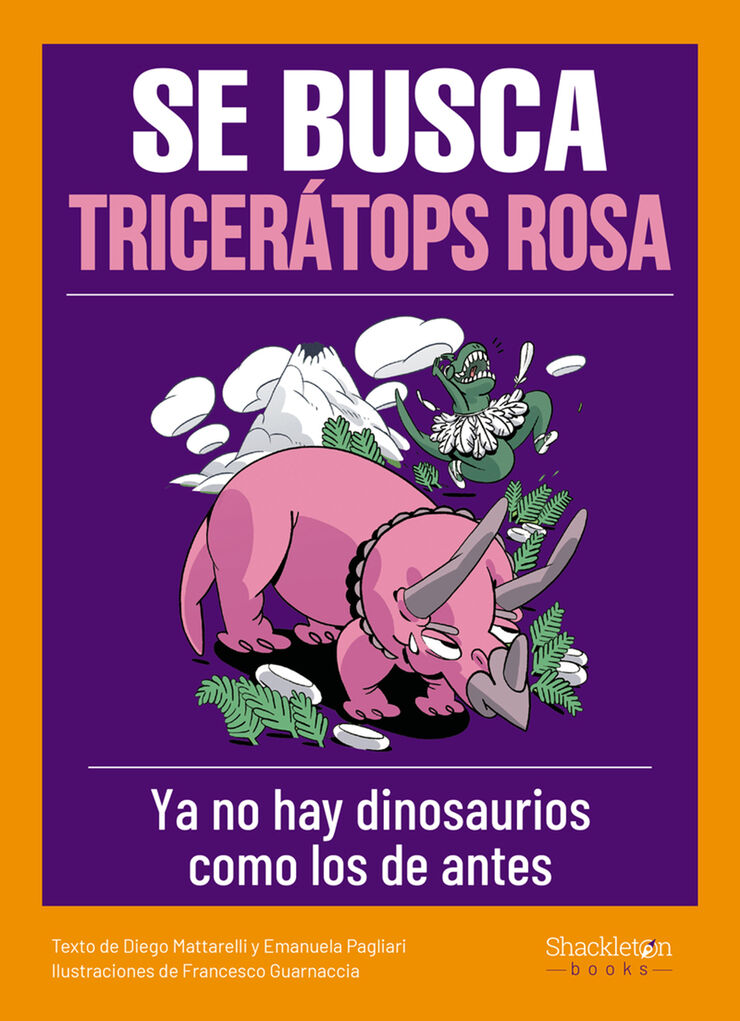 Se busca tricerátops rosa