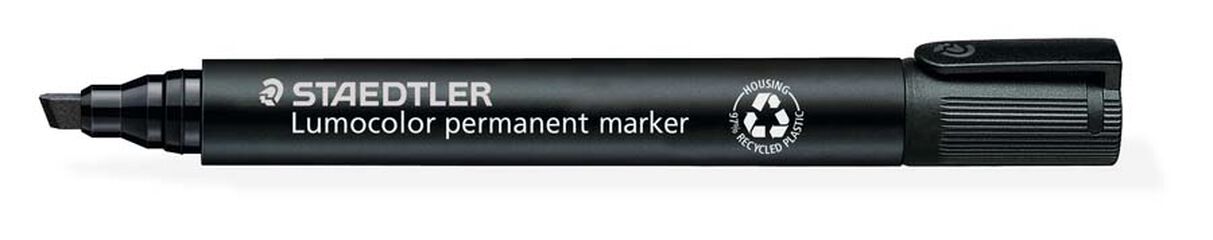 Rotulador permanente Staedtler Lumocolor 350 negro Rotulador permanente Staedtler Lumocolor 350 negro