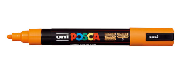 Retolador Posca PC-5M taronja clar