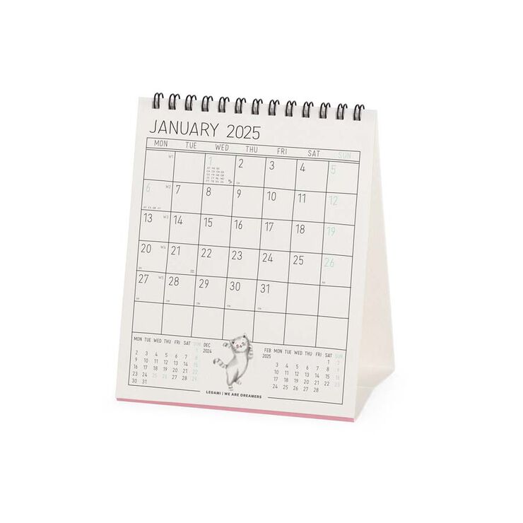 Calendario Mesa Legami m/vista 2025 Sketchy Cats